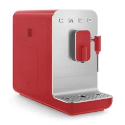 Machine à café avec broyeur et buse vapeur 1350 W BCC02RDMEU rouge Smeg