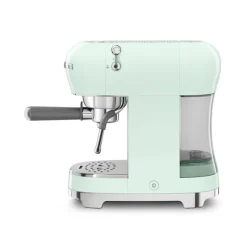 Machine à café expresso 1 L 1350 W ECF02PGEU vert d'eau Smeg