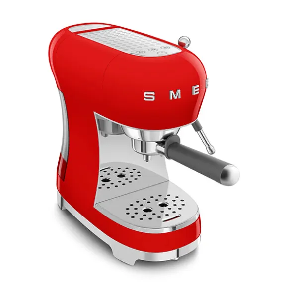 Machine à café expresso 1 L 1350 W ECF02RDEU rouge Smeg