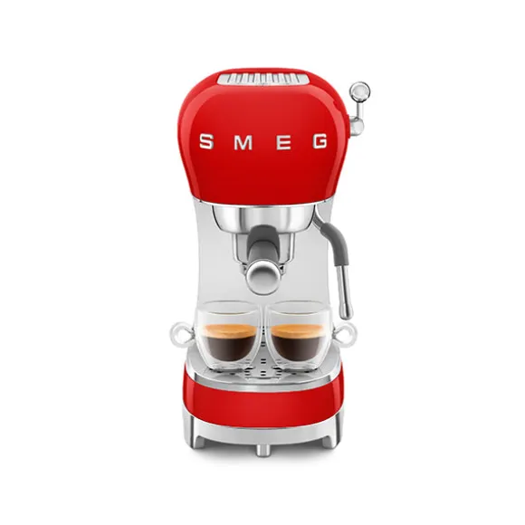 Machine à café expresso 1 L 1350 W ECF02RDEU rouge Smeg
