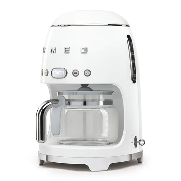 Machine à café Filtre blanc 1050 W DCF02WHEU Smeg