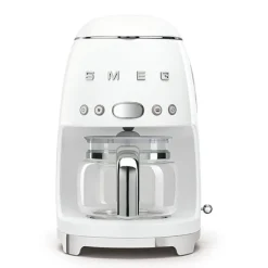 Machine à café Filtre blanc 1050 W DCF02WHEU Smeg