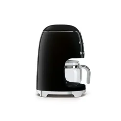 Machine à café filtre noir 10 tasses 1050 W DCF02BLEU Smeg