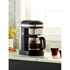 Machine à café électrique onyx 1,7 L 1100 W 5KCM1209EOB Kitchenaid