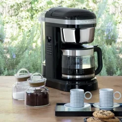 Machine à café électrique onyx 1,7 L 1100 W 5KCM1209EOB Kitchenaid