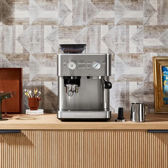 Machine à café semi-automatique avec broyeur 5KES6551SX Kitchenaid