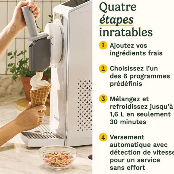Machine à glace 6-en-1 Frost Fusion 170 W ICE201E Cuisinart
