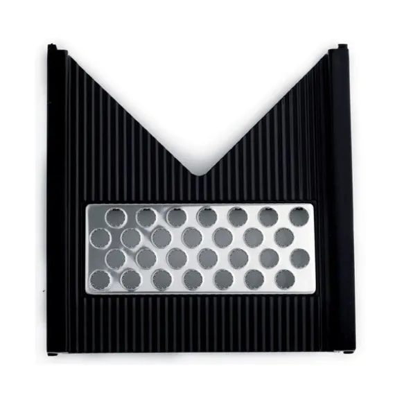 Mandoline lame V multi-râpes noir Mastrad