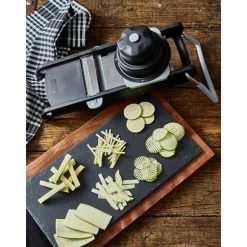 Mandoline swing Plus noir De Buyer