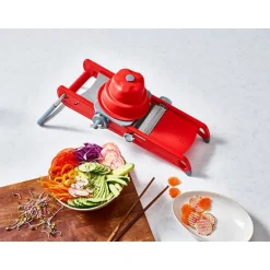 Mandoline swing Plus rouge De Buyer