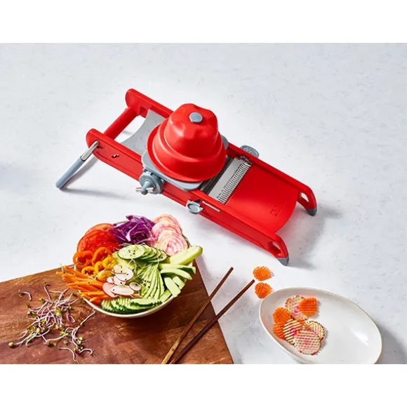 Mandoline swing Plus rouge De Buyer