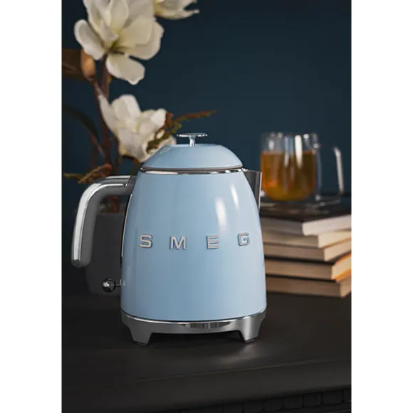 Mini bouilloire 0,8 L 1400 W KLF05PBEU bleu azur Smeg