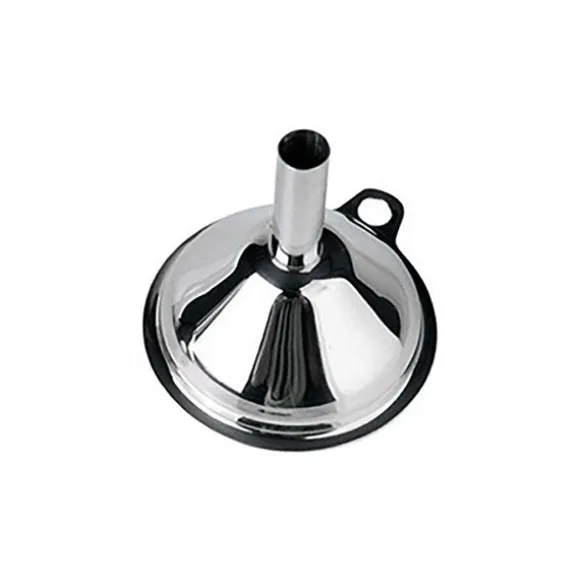 Mini entonnoir en inox poli 5,5 cm