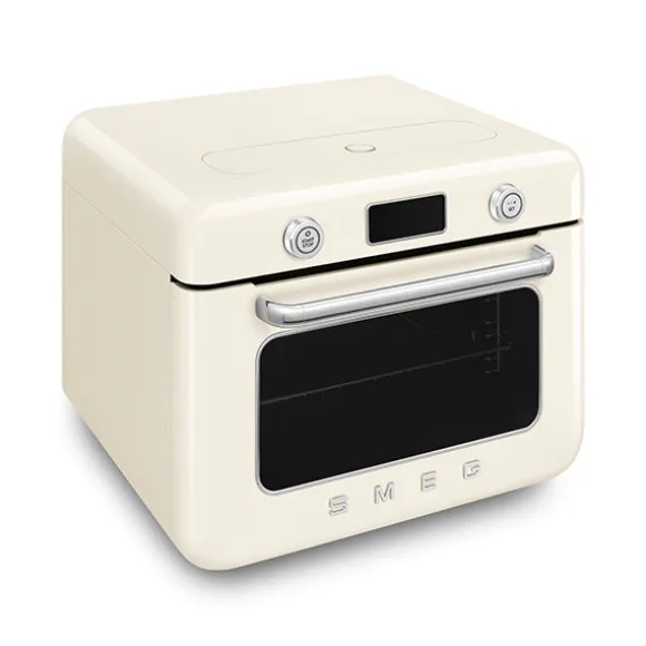 Mini four combiné vapeur 30 L 1800 W COF01CREU Smeg