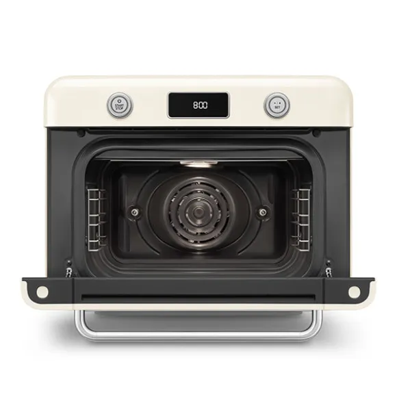 Mini four combiné vapeur 30 L 1800 W COF01CREU Smeg