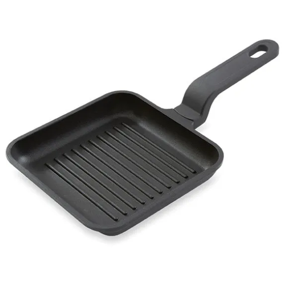 Mini grill antiadhérent en fonte d'aluminium 14 cm Mathon
