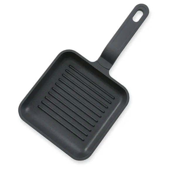 Mini grill antiadhérent en fonte d'aluminium 14 cm Mathon