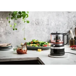 Mini robot hachoir noir onyx 240 W 5KFC3516EOB Kitchenaid