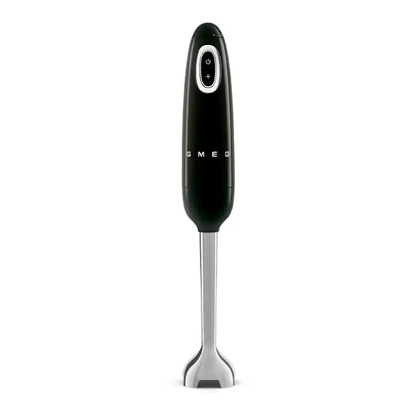 Mixeur plongeant avec accessoires 700 W HBF03BLEU noir Smeg