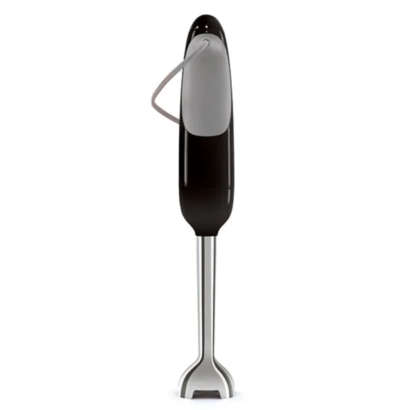 Mixeur plongeant avec accessoires 700 W HBF03BLEU noir Smeg