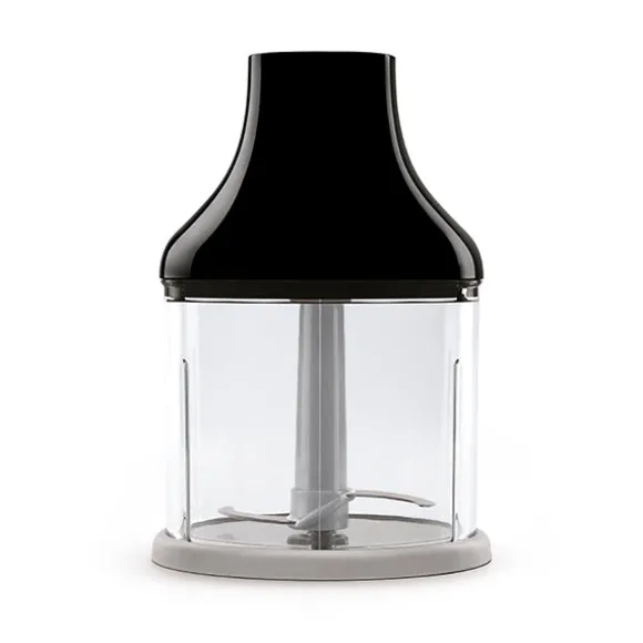 Mixeur plongeant avec accessoires 700 W HBF03BLEU noir Smeg