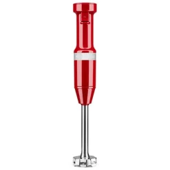 Mixeur plongeant 5 vitesses 180 W rouge empire Kitchenaid 5KHBV83EER Kitchenaid