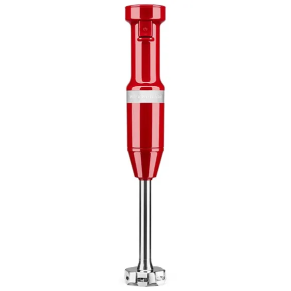 Mixeur plongeant 5 vitesses 180 W rouge empire Kitchenaid 5KHBV83EER Kitchenaid
