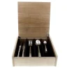 Ménagère Calenda 48 pièces coffret bois Albert de Thiers