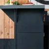 Modulo comptoir bar 60 cm gris cargo ENO