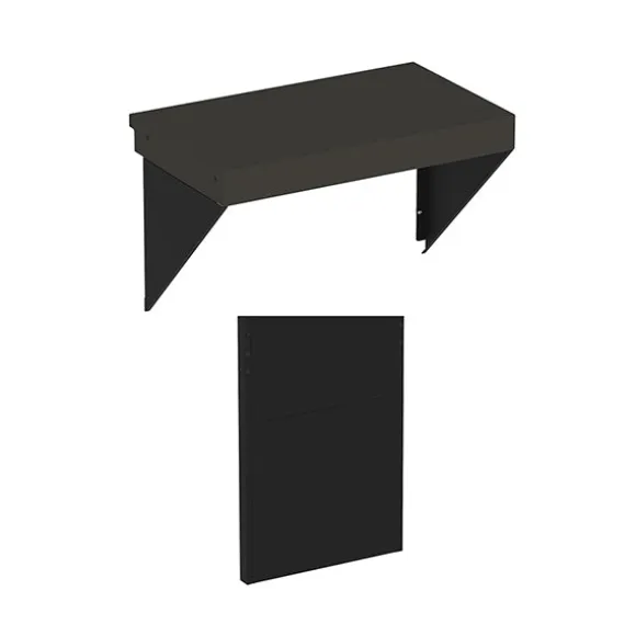 Modulo comptoir bar 60 cm gris cargo ENO