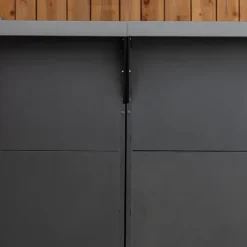 Modulo comptoir bar 80 cm gris cargo ENO