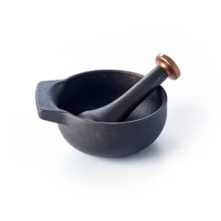 Mortier avec pilon 11 cm Nori noir Beka