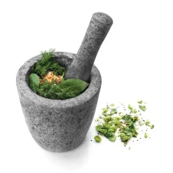 Mortier et pilon en granit Lacor