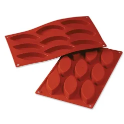 Moule 9 barquettes ou calissons silicone Silikomart