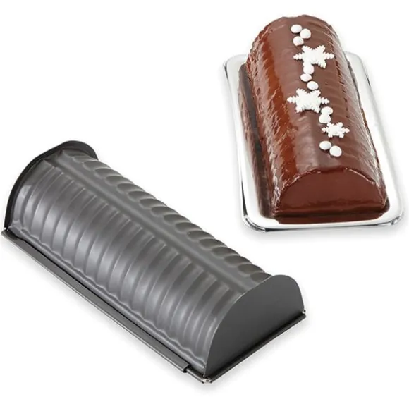 Moule à bûche cannelé extensible 25 à 35 cm Patisse