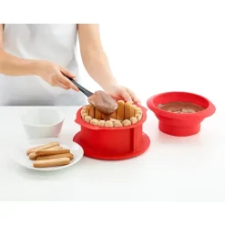 Moule à charlotte démontable en silicone Lékué