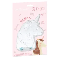 Moule à chocolat 3D Licorne Scrapcooking