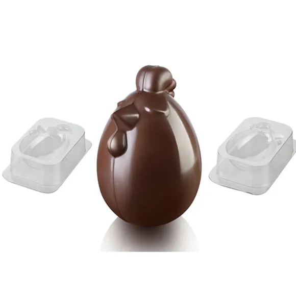 Moule à chocolat Lady Cocca plastique Silikomart