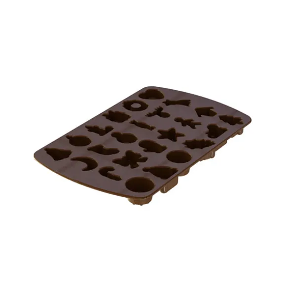 Moule à chocolats de Noël 24 empreintes Mastrad