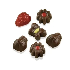 1 Moule 15 chocolats Printemps en silicone Silikomart