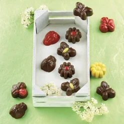 1 Moule 15 chocolats Printemps en silicone Silikomart