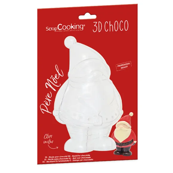 Moule 3D chocolat Père Noël Scrapcooking