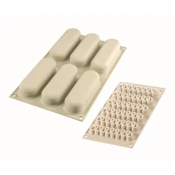 Moule 3D Kit Pop 6 Éclairs Silikomart