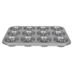 Moule en acier revêtement anti-adhérent 12 mini kouglofs Patisse