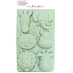 Moule en silicone Animaux de la jungle Scrapcooking
