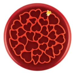 Moule en silicone décor love 18 cm Silikomart