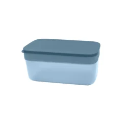 Moule et bac à glaçons en silicone et plastique bleu 22,2 cm Dotz