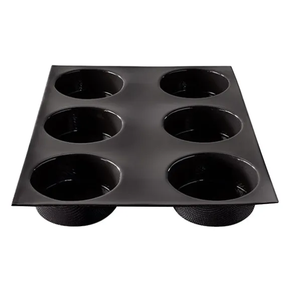Moule 6 grands ronds Flexipan