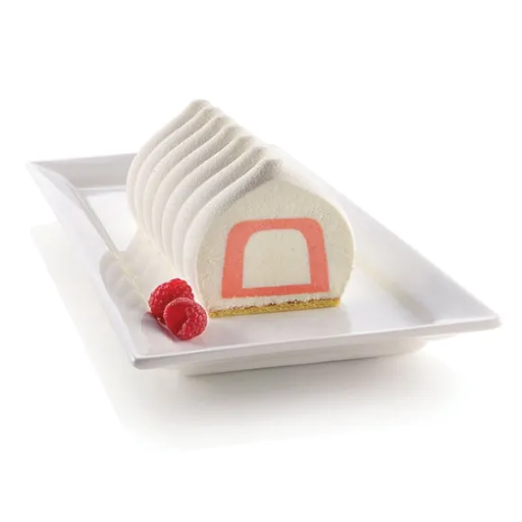 Moule à insert pour bûche avec 2 tailles Silikomart