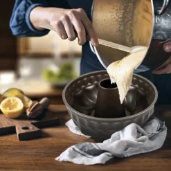 Moule Kouglof acier revêtu 21 cm Gobel